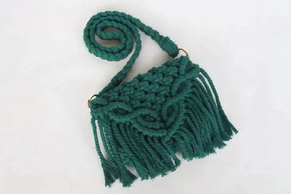 - Teething and chewing toys for puppiesReya Women's Handmade Macramé Bag