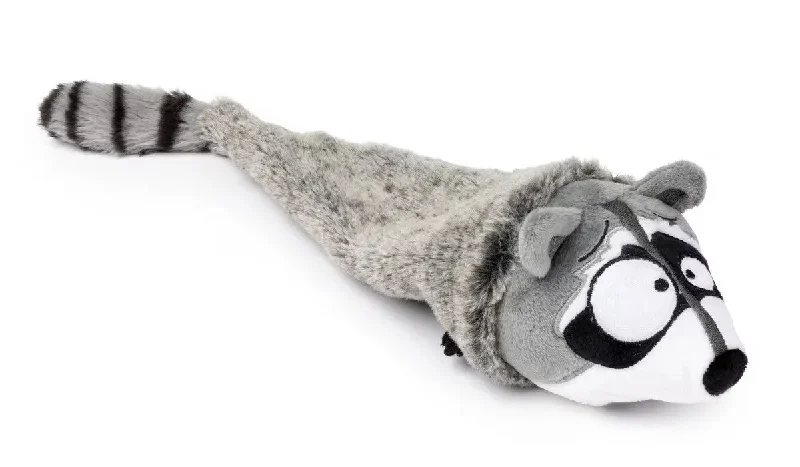 - Parrot climbing and standing wooden frameFuzzYard Run Along Raccoon Plush Dog Toy